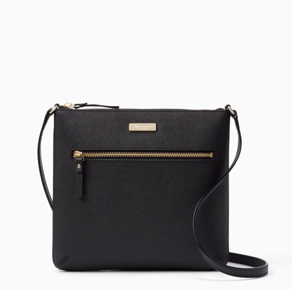 NEW Black Kate Spade Laurel Ray Rima Crossbody Bag